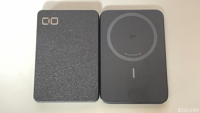 モバイルバッテリーを買い替え。5000mAhと10000mAhを外出用途で使い分ける